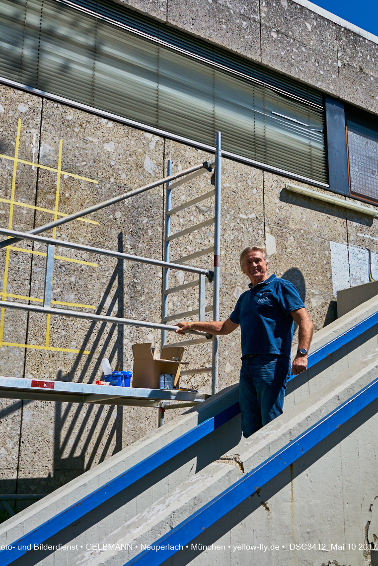 21.03.2017 - Abrissbaustelle Quiddezentrum in Neuperlach
